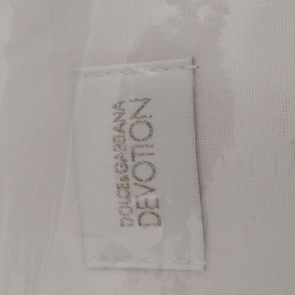 Dolce & Gabanna Designer Fragrance Cream White Beach Tote Bag Travel Shopper - Picture 3 of 3